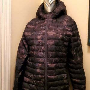 CLASS/CLUB  CAMOUFLAGE LIGHTWEIGHT HOODIE JACKET SZ 14/16 BOYS OR GIRLS